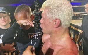 Cody Rhodes 'Stopped Everything' To Comfort Crying Child At WWE Live Event