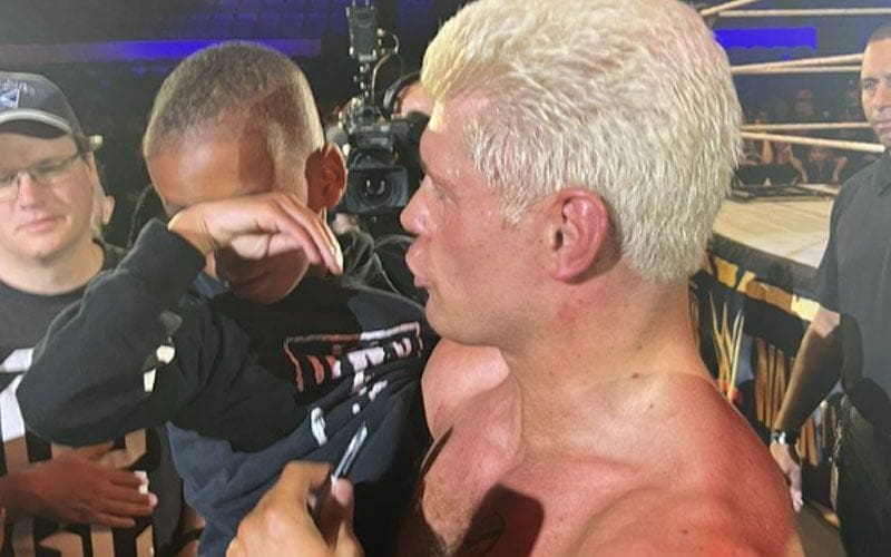 Cody Rhodes ‘Stopped Everything’ To Comfort Crying Child At WWE Live Event