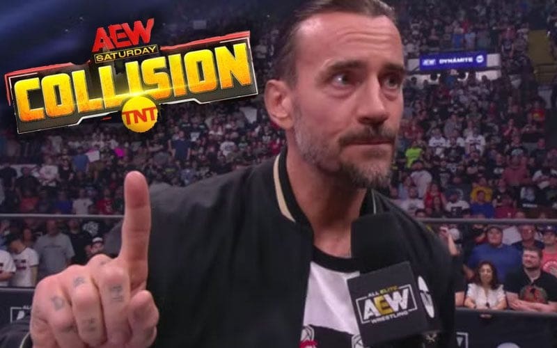 CM Punk Not Mentioned In AEW Collision Announcement