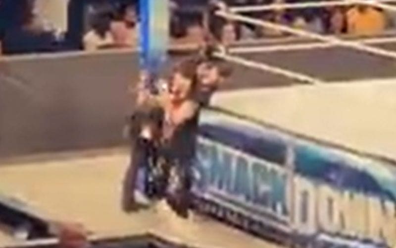 Watch Dominik Mysterio Deliver DX Chops to Fans After SmackDown