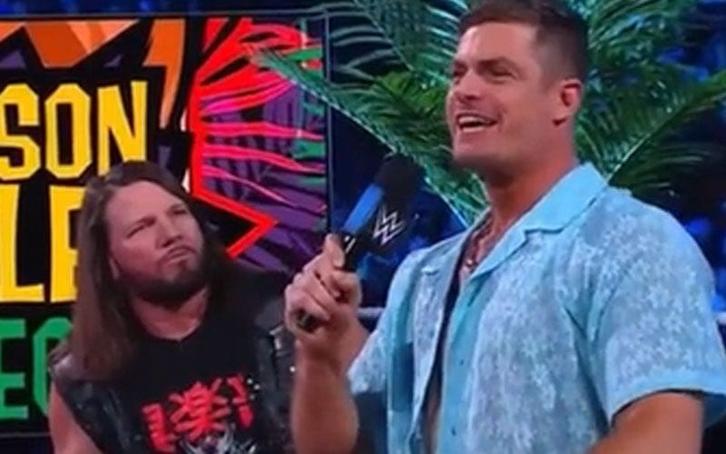Grayson Waller Mocks AJ Styles After Loss At WWE Night Of Champions