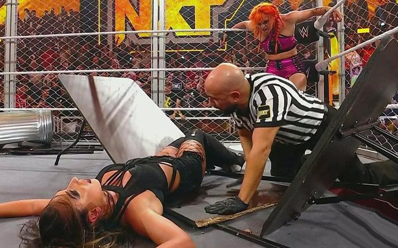 WWE NXT Drops Shady Reference To Fan Watching Battleground While At AEW Double Or Nothing