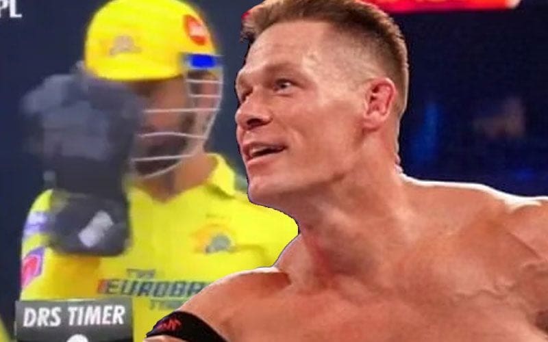 John Cena Acknowledges MS Dhoni Doing His Iconic ‘You Can’t See Me’ Taunt