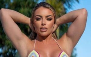 Mandy Rose's Smoking Poolside Bikini Photo Got Fans Losing Their Minds