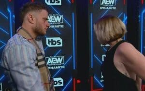 MJF Slapping Microphone Out Of Renee Paquette’s Hands On AEW Dynamite Was Not The Original Plan MJF Slapping Microphone Out Of Renee Paquette's Hands On AEW Dynamite Was Not The Original Plan