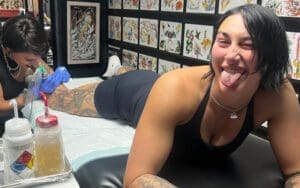 Rhea Ripley Gets Inked Ahead of WWE Backlash Event