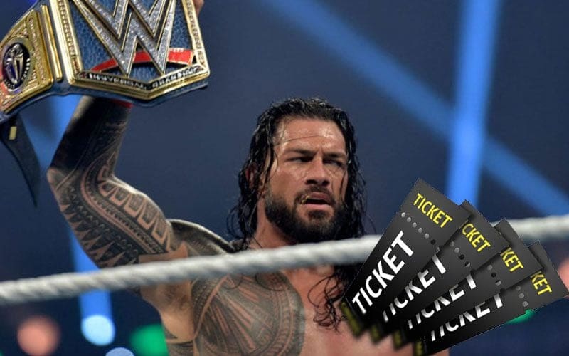 WWE Sold A Lot Of Tickets After Falsely Advertising Roman Reigns