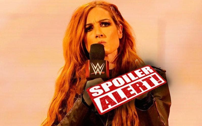 Spoiler On WWE’s Creative Direction For Becky Lynch