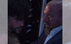 Triple H Embraces Bad Bunny Backstage After WWE Backlash Match