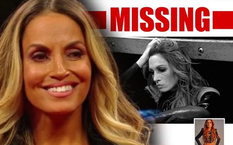 Trish Stratus Posts Missing Persons Poster for Becky Lynch After WWE RAW Absence