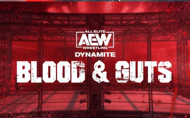 Blood & Guts Match Announced During AEW Dynamite