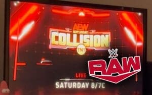 AEW Collision Commercial Airs During WWE RAW AEW Collision Commercial Airs During WWE RAW