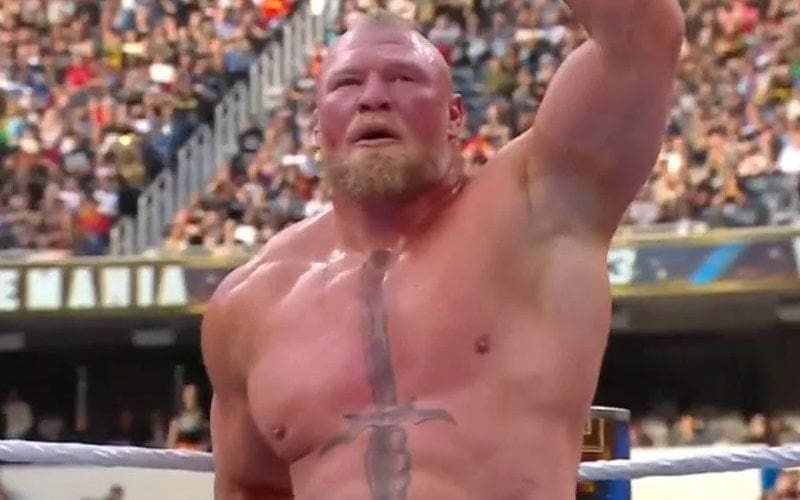 Brock Lesnar’s Gesture Backstage at WrestleMania Deviated from His Typical Behavior
