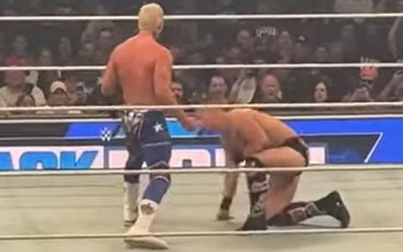 Cody Rhodes Wrestled After WWE SmackDown’s Conclusion