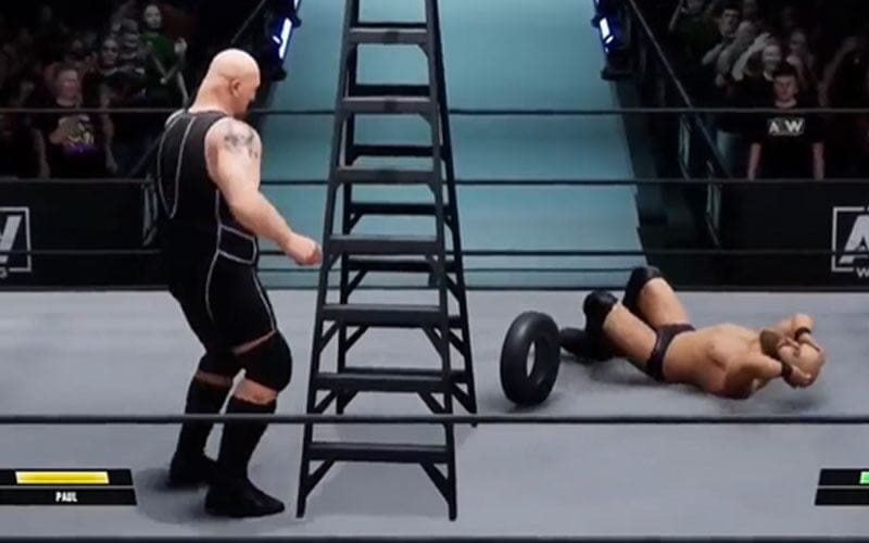 New AEW Fight Forever Gameplay Showcases Ladder Matches