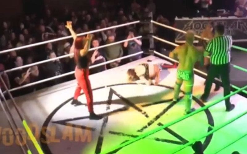 Lita Makes Shocking Appearance During Indie Wrestling Show