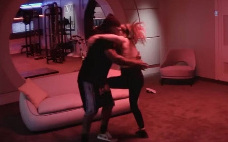 Ronda Rousey Proves She Can Beat Men During ‘Stars on Mars’ Wrestling Session