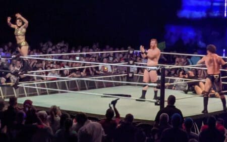 Sheamus Introduces Lyra Valkyria For Main Roster Debut During WWE Live Event