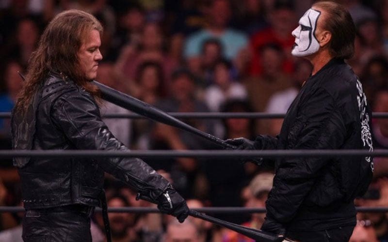 Sting Regrets Not Having More Time With Chris Jericho After AEW Dynamite Encounter