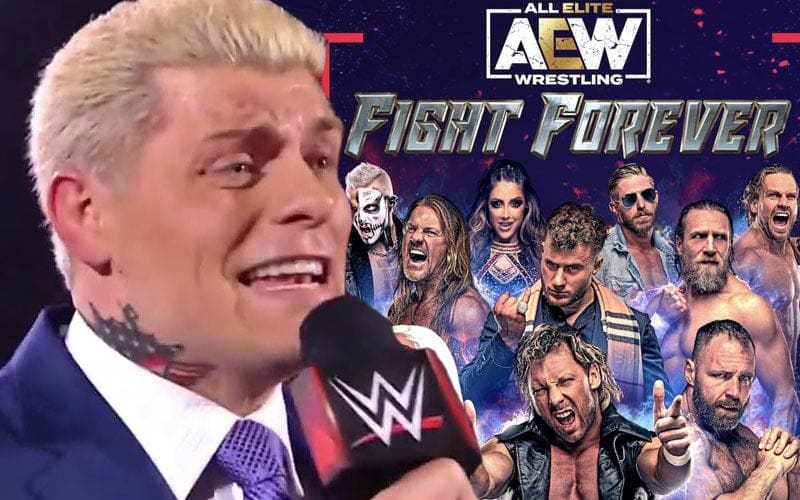 AEW Video Game Called Out For Copying Cody Rhodes’ Promo From WWE RAW