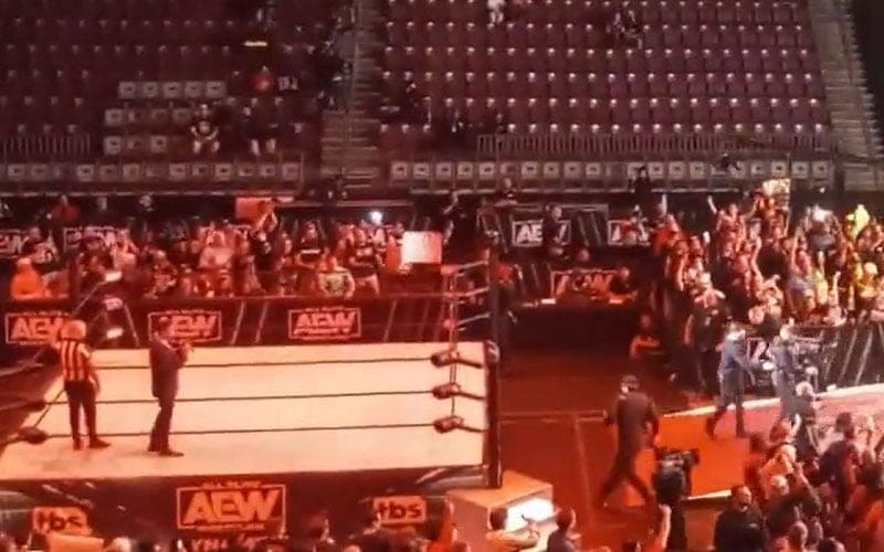 Video Exposes Embarrassing Crowd Turnout During AEW Dynamite This Week