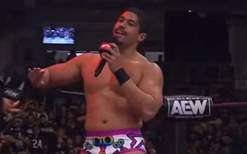 Anthony Bowens Reacts To ”He’s Gay” Fan Chant During AEW Rampage