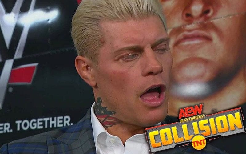 Cody Rhodes Targeted With Shady Shot During AEW Collision