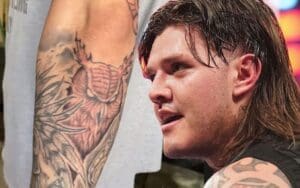 Dominik Mysterio Shows Off Sick New Arm Tattoo Dominik Mysterio Shows Off Sick New Arm Tattoo
