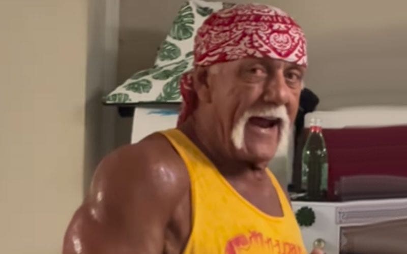 Hulk Hogan Is Jacked With ’22-Inch Pythons’ In New Gym Video