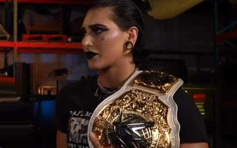 Rhea Ripley Appears During WWE NXT Gold Rush