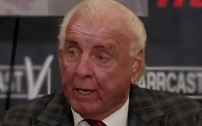 Ric Flair Drops Concerning Photo With Crimson Mask