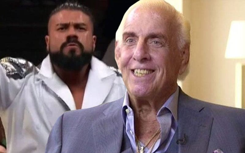 Ric Flair Loved Andrade’s AEW Collision Return Match