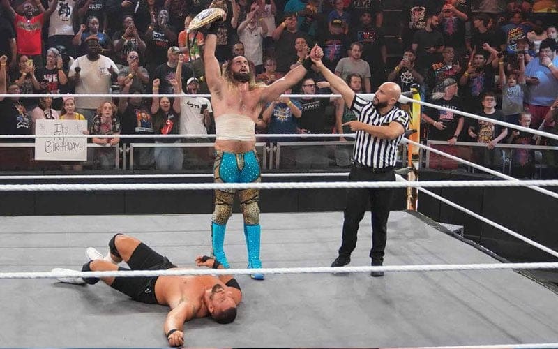 Seth Rollins World Championship Match Overrun Draws Nearly 1 Million Viewers For NXT
