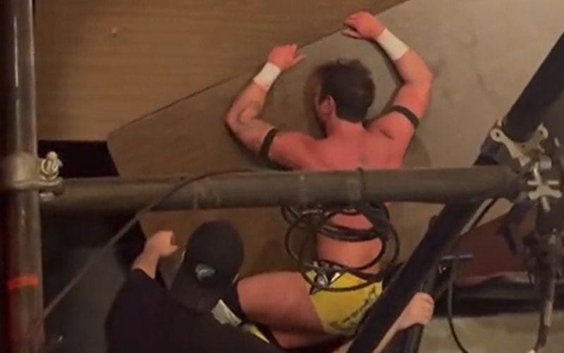 Epic Table Spot Goes Horribly Wrong In Crazy New Footage