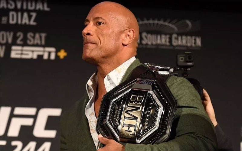 The Rock Meeting With UFC Fighter After Tweet About Financial Hardship