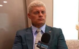 Cody Rhodes Doubts He’ll Be Part Of WarGames Match At WWE Survivor Series Cody Rhodes Discloses His Biggest Mistake In AEW