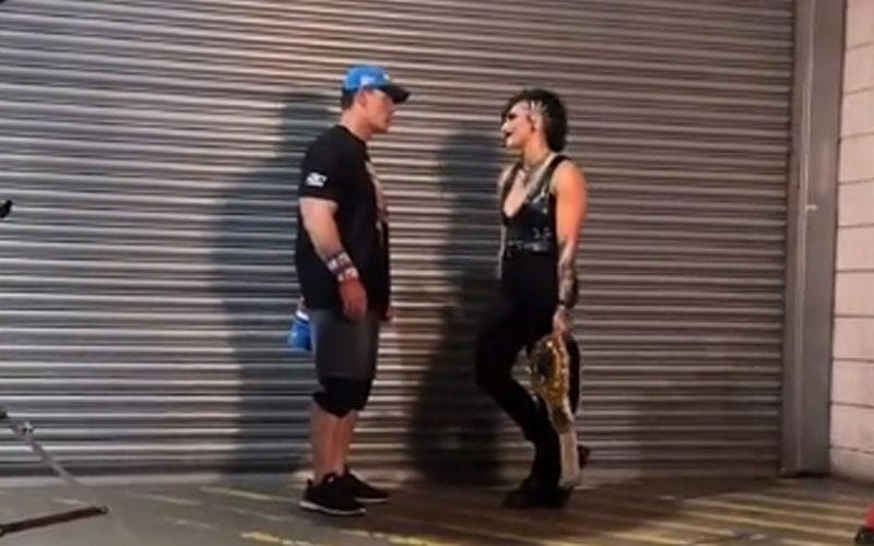 John Cena Had Interesting Backstage Interaction With Rhea Ripley At WWE Money In The Bank