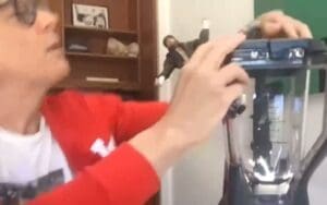 Johnny Knoxville Attempts to Obliterate Sami Zayn Action Figure Using a Blender Johnny Knoxville Attempts to Obliterate Sami Zayn Action Figure Using a Blender