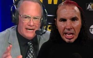 Matt Hardy Responds to Jim Cornette Controversy Matt Hardy Responds to Jim Cornette Controversy