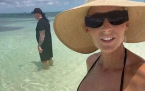 The Undertaker Steps in to Keep Michelle McCool Safe from Shark