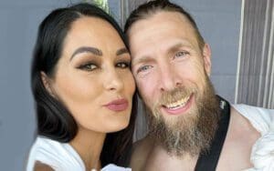 Bryan Danielson & Brie Bella Attend Toga Party