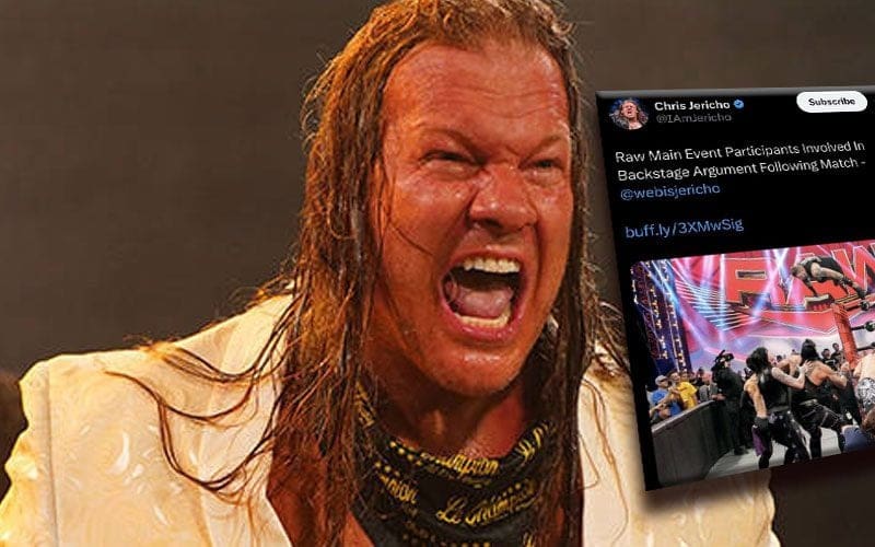 Chris Jericho Blasted For Sharing Story About WWE Backstage Altercation