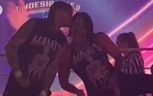 Dominik Mysterio Kissed Rhea Ripley During WWE SmackDown In New Footage Dominik Mysterio Kissed Rhea Ripley During WWE SmackDown In New Footage