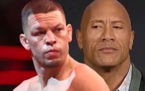 The Rock Legit Upset Nate Diaz Before He Bashed UFC Shoe Collab The Rock Legit Upset Nate Diaz Before He Bashed UFC Shoe Collab