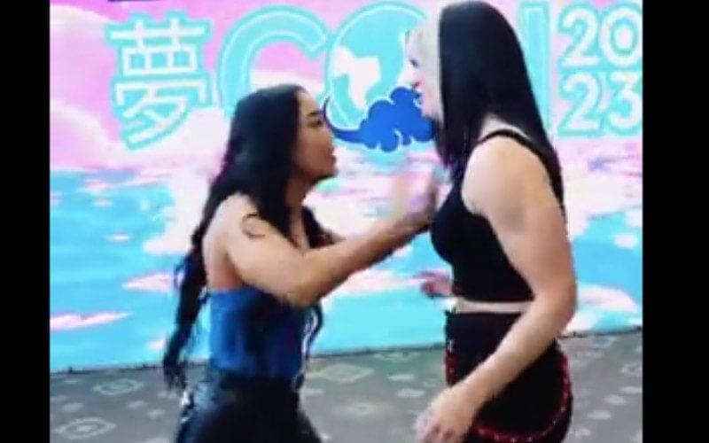 Roxanne Perez & Blair Davenport Involved In Public Physical Confrontation Before NXT Great American Bash
