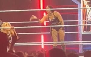 Rhea Ripley Rips Natalya’s Hair Out During WWE Live Event Rhea Ripley Rips Natalya's Hair Out During WWE Live Event