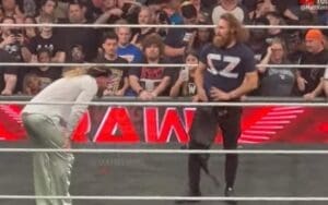 Sami Zayn & Seth Rollins Share A Moment After WWE RAW Ends Sami Zayn & Seth Rollins Share A Moment After WWE RAW Ends