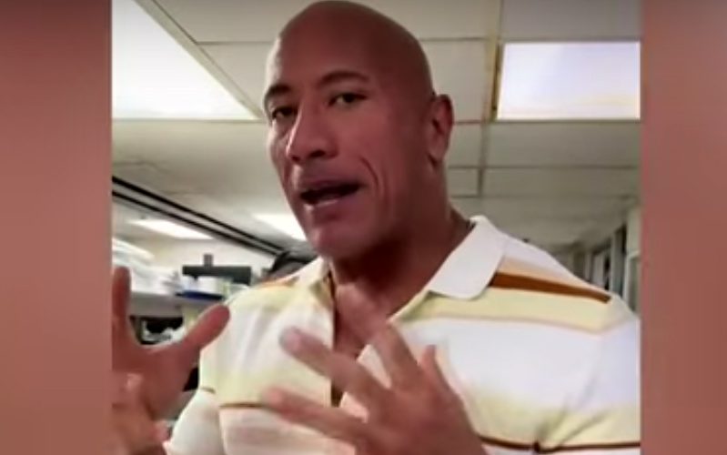The Rock Goes Undercover As A Waiter To Surprise Fan