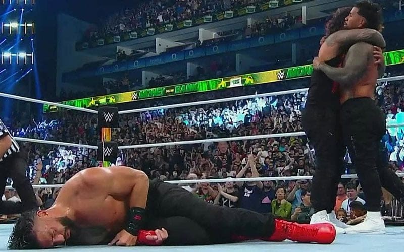 Roman Reigns Loses Clean To The Usos At WWE Money In The Bank