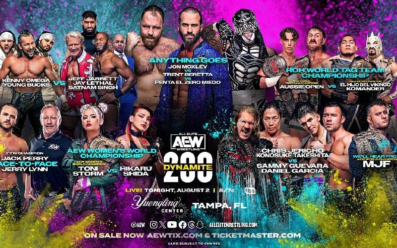 Aew Dynamite Results Coverage Reactions And Highlights For August 2 2023